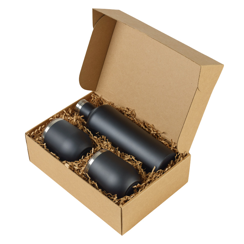 CORKCICLE Canteen & Stemless Wine Cup Gift Set